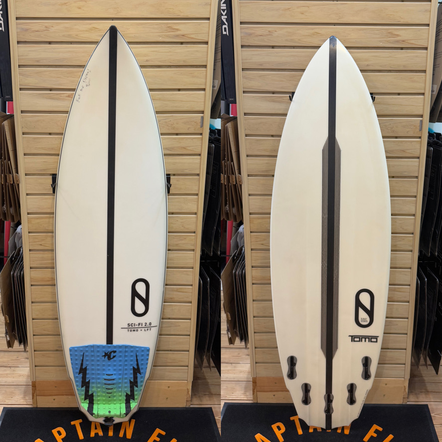 5'1 Firewire  surfboard top photo