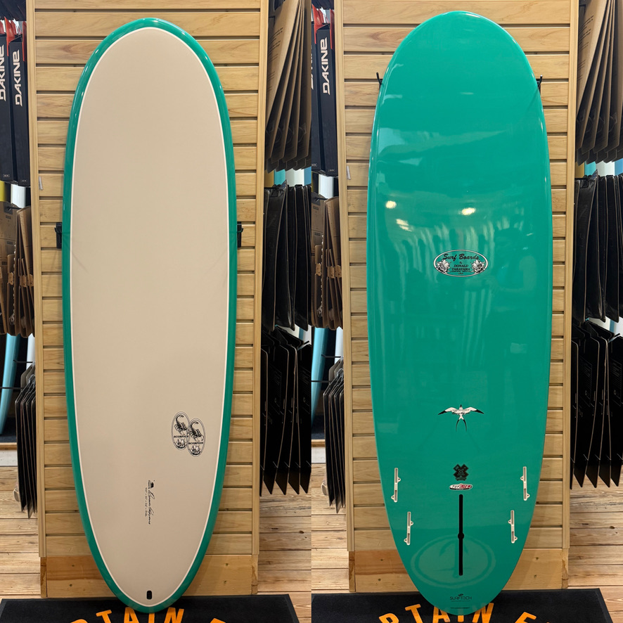 5'10 Scorpion  surfboard top photo