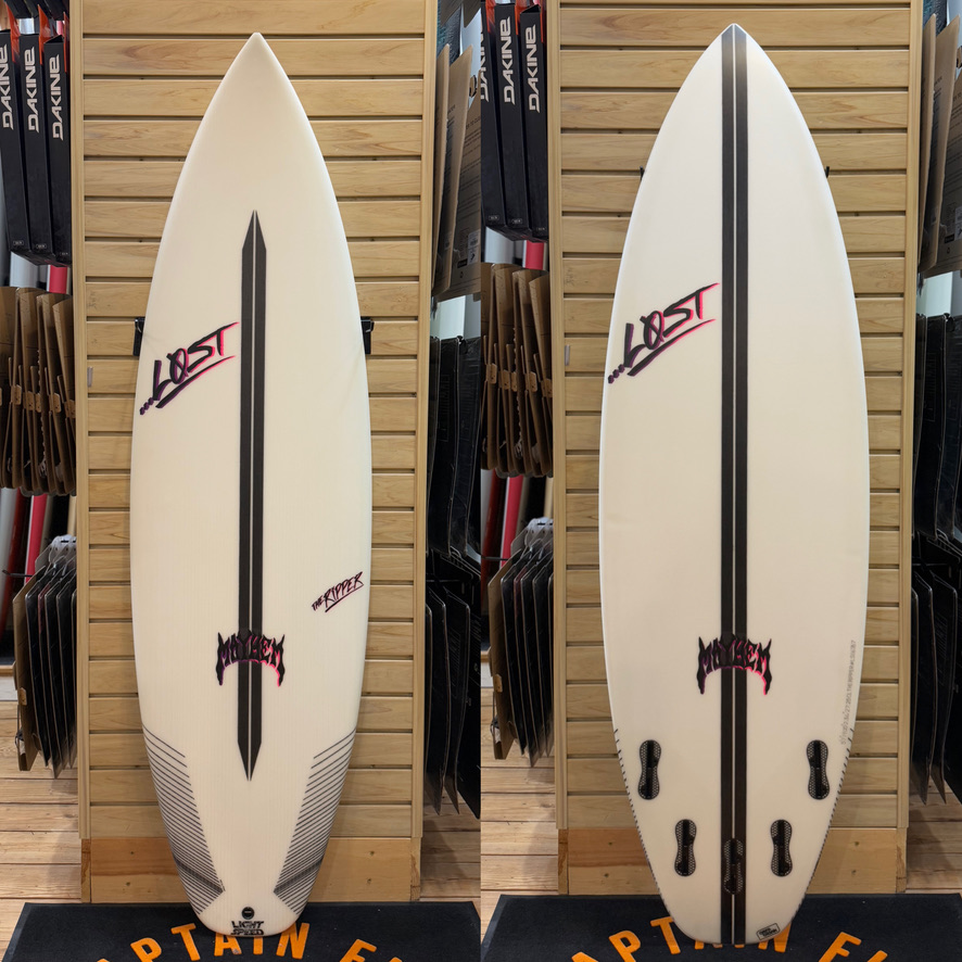 5'7 Ripper Light Speed  surfboard top photo