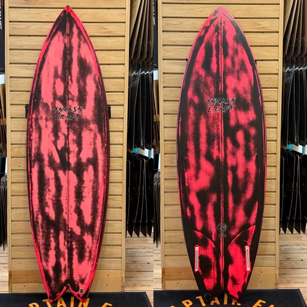 5'5 Lover surfboard top photo