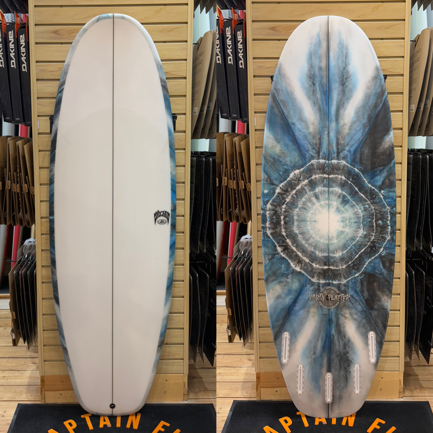 6'0 Party Platter surfboard top photo