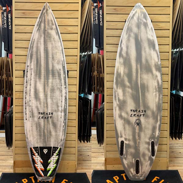 5'10 Parasite  surfboard top photo