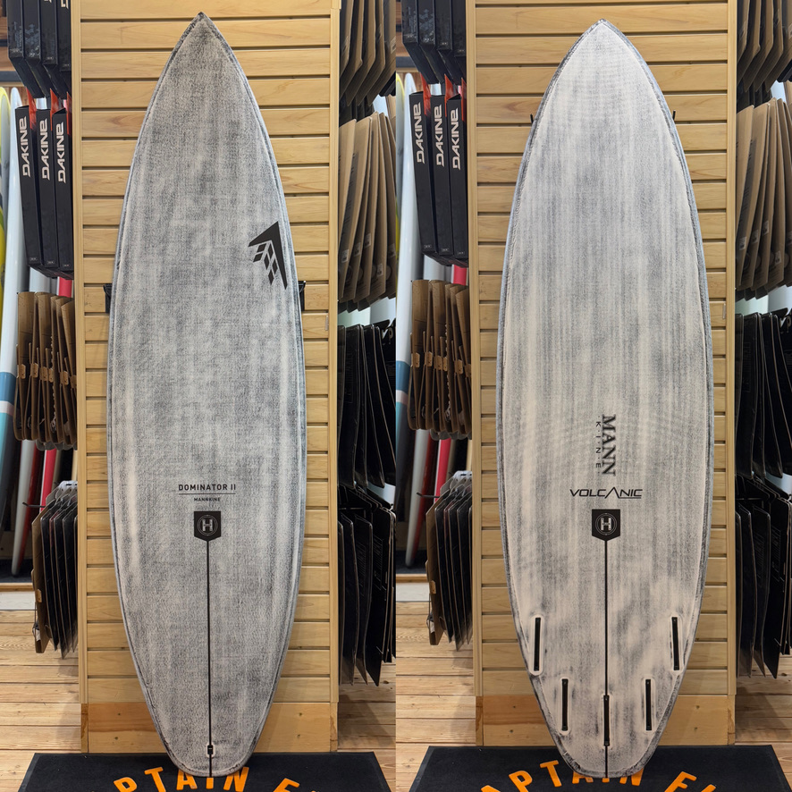 6'4 Volcanic Dominator 2.0 surfboard top photo