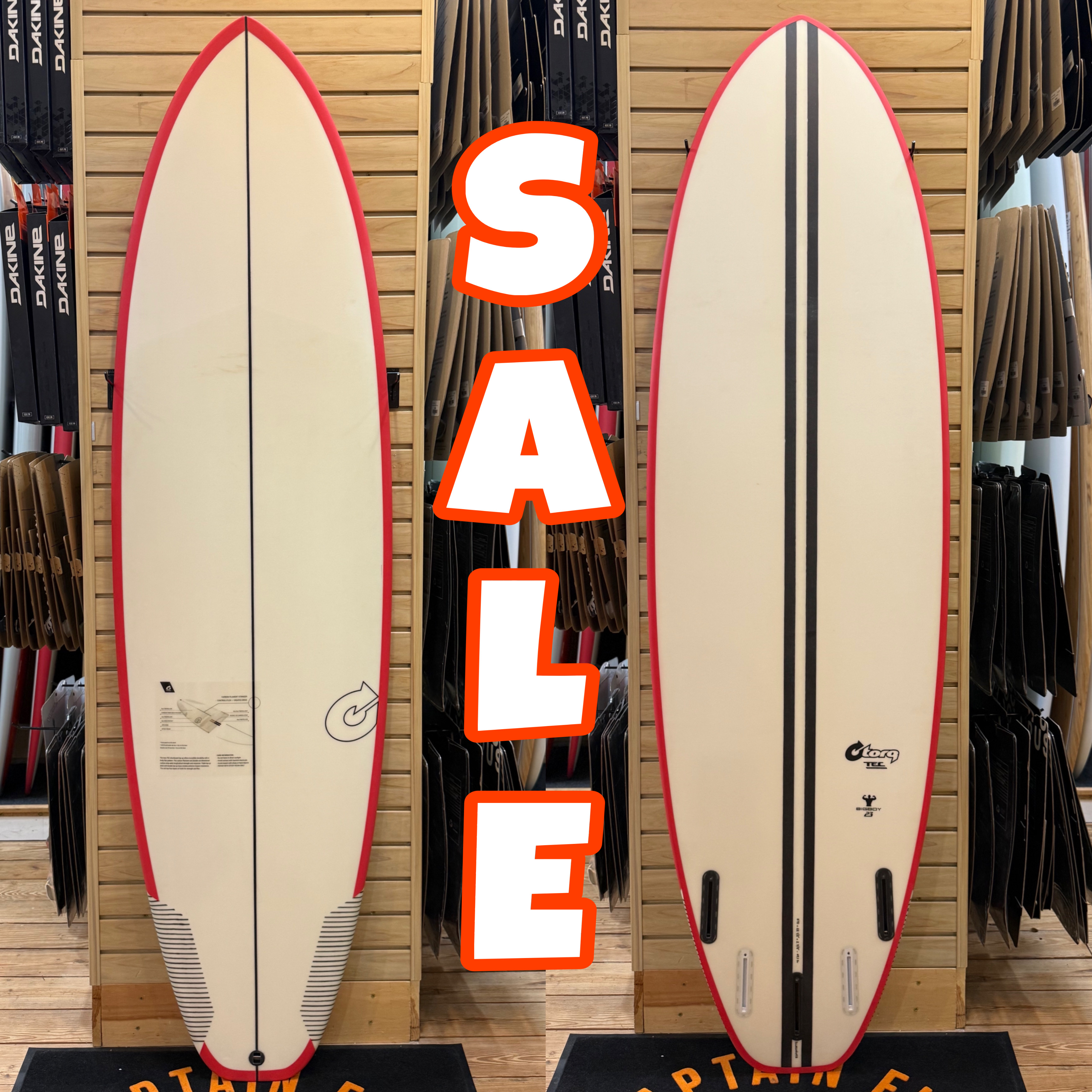 6'10 Big Boy  surfboard top photo