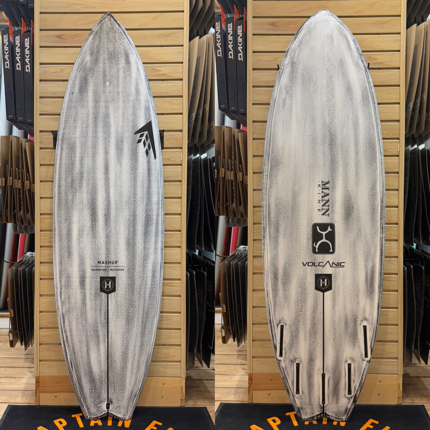5'10 Volcanic Mashup  surfboard top photo