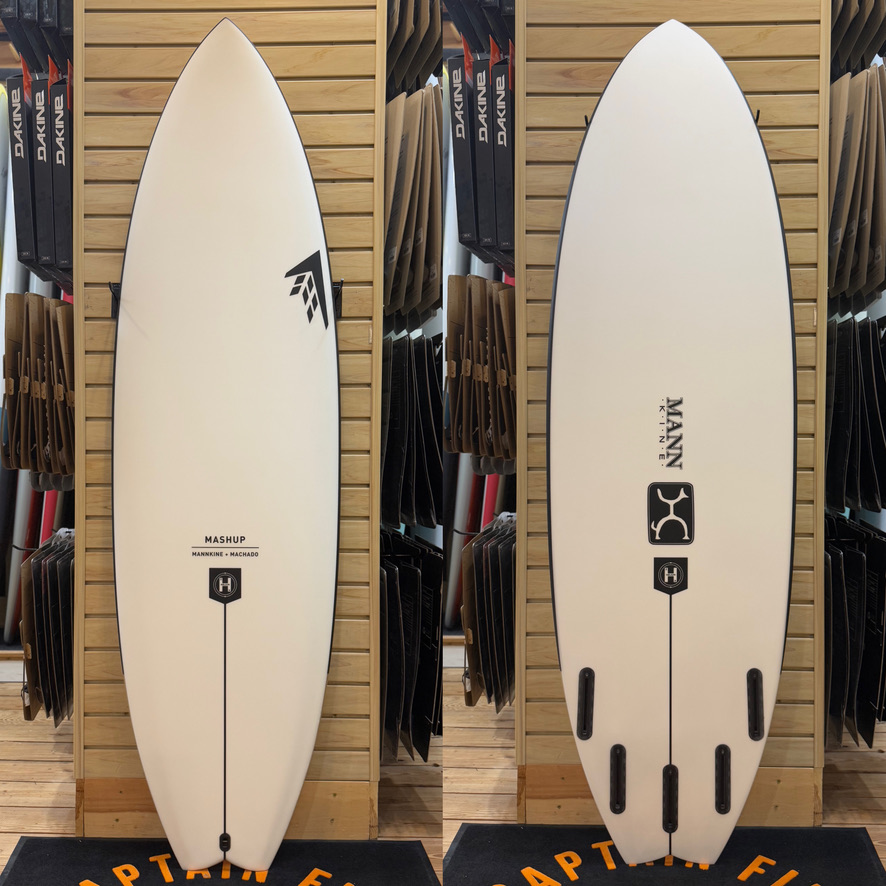 5'7 Mashup surfboard top photo
