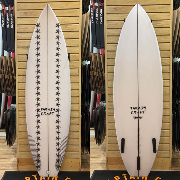 5'9 B@tsh#t surfboard top photo