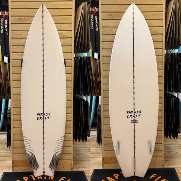 6'0 Maggot surfboard top photo