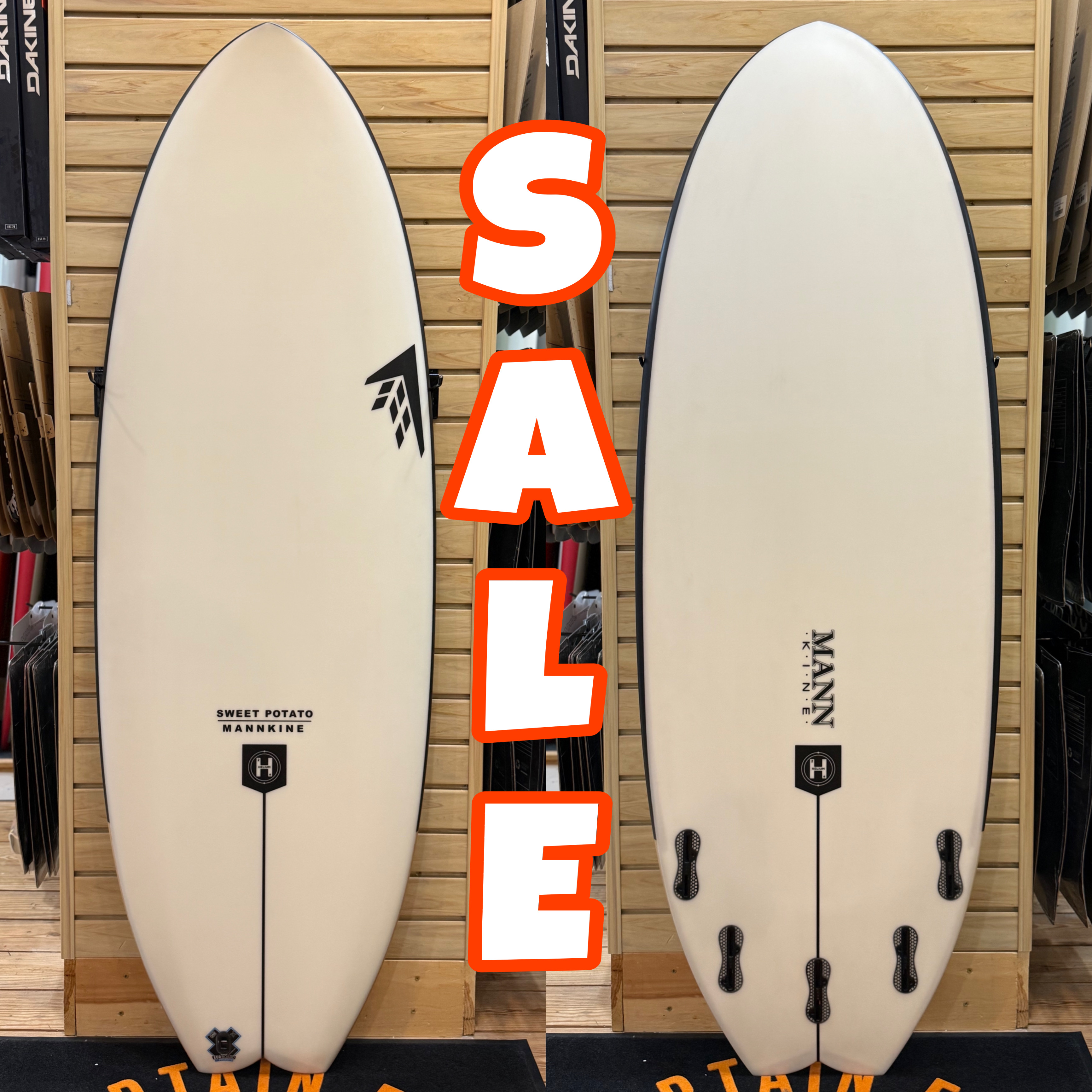 5'4 Sweet Potato  surfboard top photo