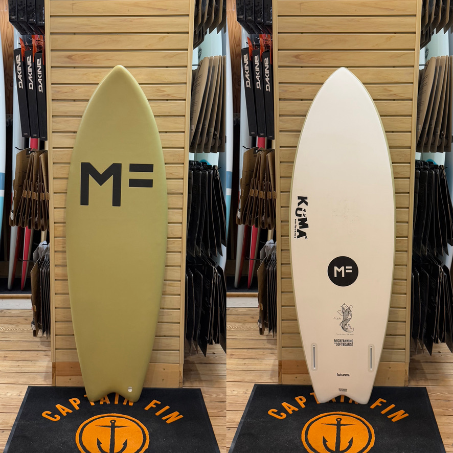 5'6 MF surfboard top photo