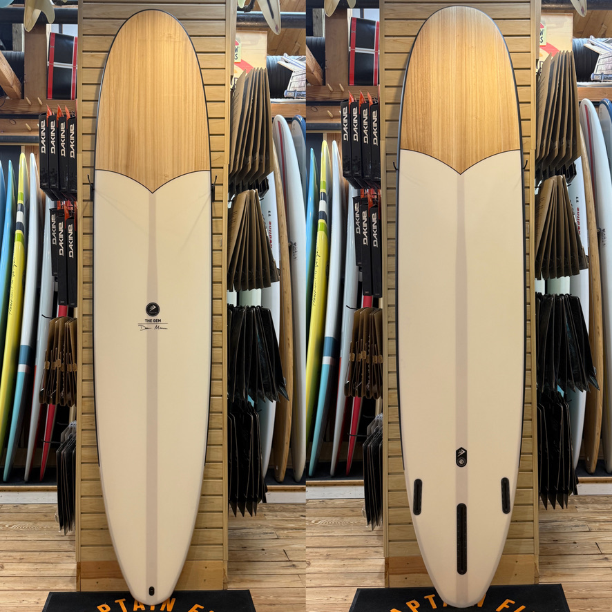 8'8 Gem surfboard top photo