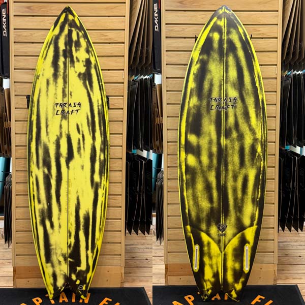 5'7 Lover surfboard top photo