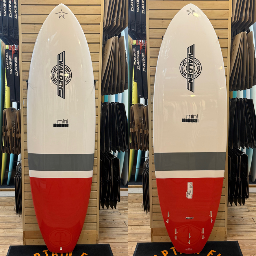 6'10 Mini Magic Tuflite Ctech surfboard top photo